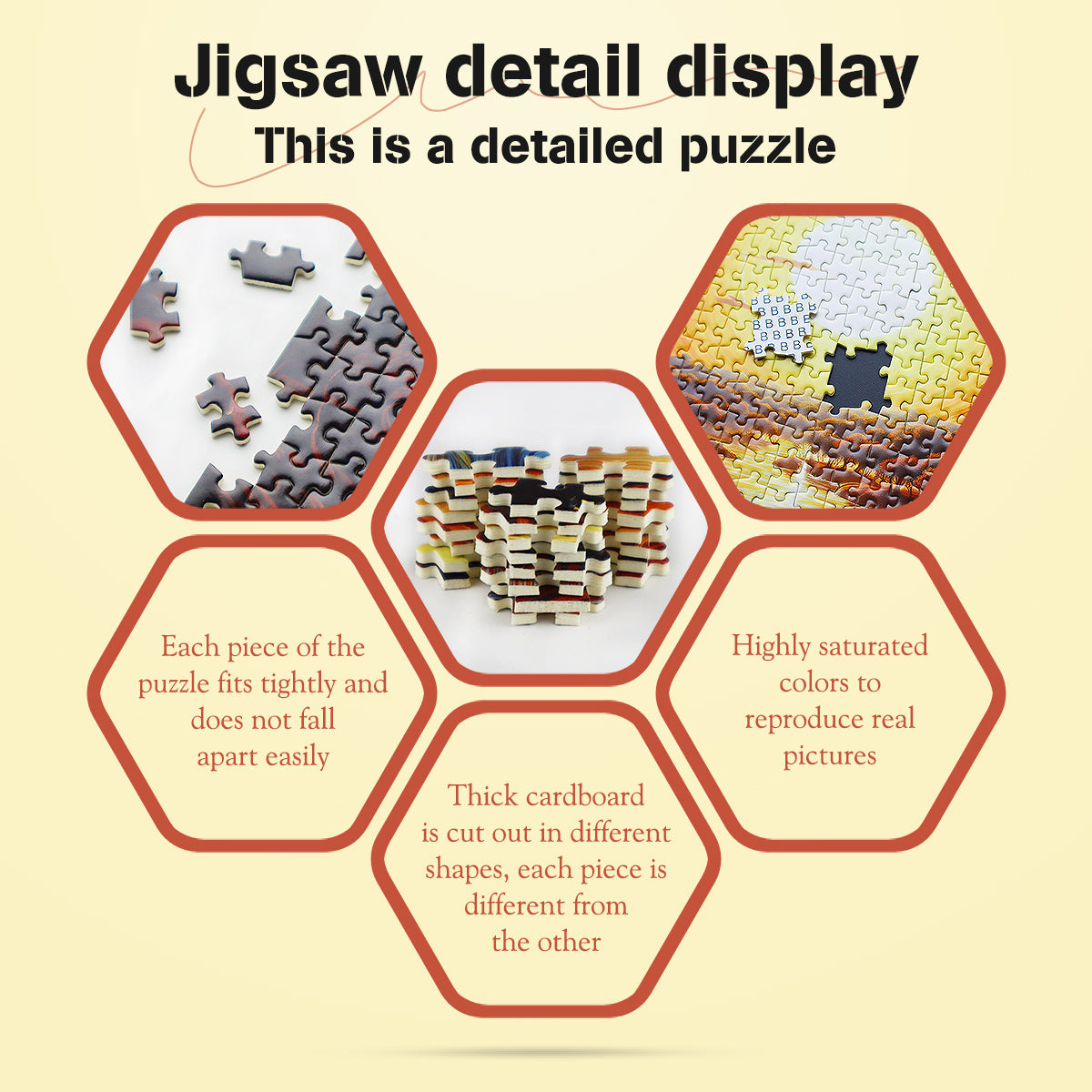 MISITU Mini Jigsaw Puzzles 1000 Pieces - Sunset Totem - Puzzle Decor 38x26cm
